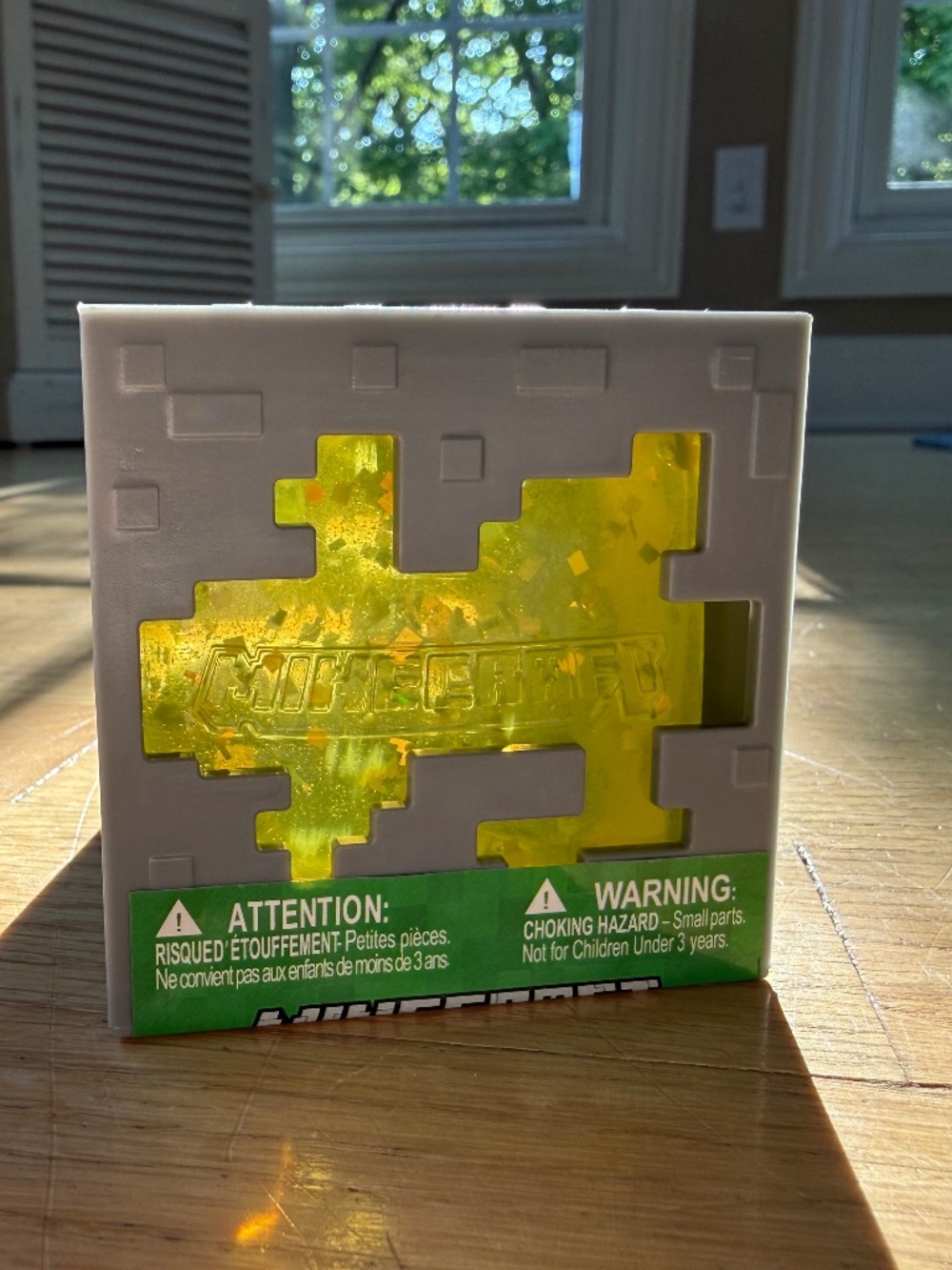 Minecraft Jelly Cube Squishy Stress Relief Fidget Sensory Toy Soft NeeDoh Style